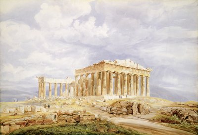Parthenon, Aten av Johan Wolfensberger