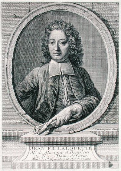 Jean Francois Lalouette (1651-1728) graverad av Jacques-Nicolas Tardieu (1716-91) (gravyr) av Johann (after) Ferdinand