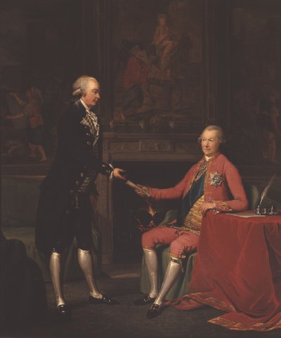 Porträtt av Hugh av Johann (circle of) Zoffany