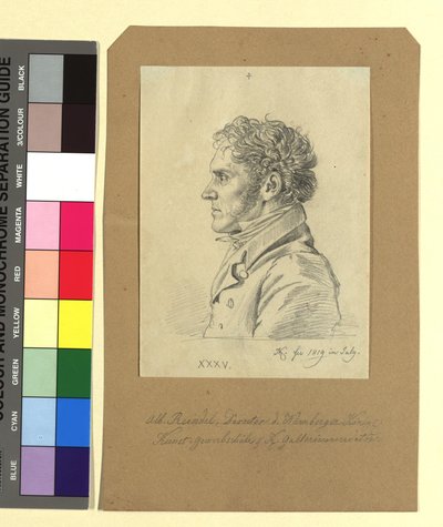 Albert Reindel (1784-1853), kopparstickare av Johann Adam Klein
