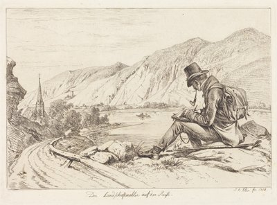 Landskapsmålaren på resa av Johann Adam Klein