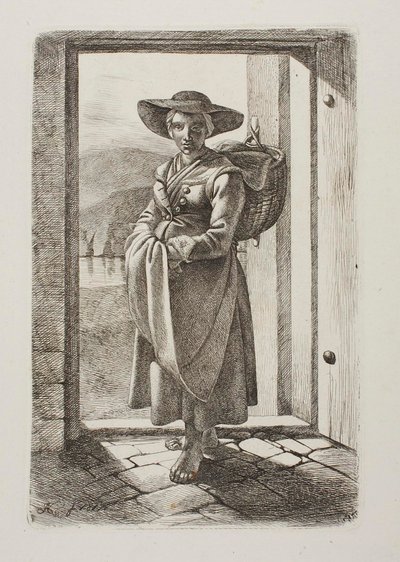 Ungersk tiggare av Johann Adam Klein