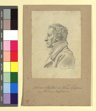 Johann Nepomuk Schaller (1777–1842), skulptör av Johann Adam Klein