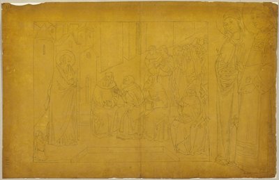 Ur: Samling av konturer och genomteckningar, band 5, blad 61 av Johann Anton Ramboux