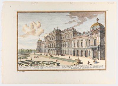Utsikter för Ers Höghet, Ers Kungliga Höghet Ers höghet herr Eugenii Francisci hertig av Savojen etc. Riddare av Guildered Vliess, den kejserliga och kungliga katolska majestätet. Majestäts hovkrigsråd och generallöjtnant, även generalvikarie i Italien, pr av Johann August Corvinus