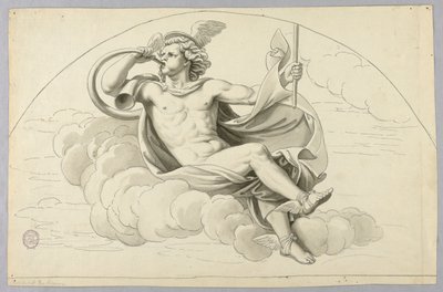 Hermes av Johann August Nahl the Younger