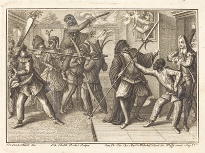 Kaptenen återfår sin frihet av Johann Balthasar Probst after Johann Jacob Schübler