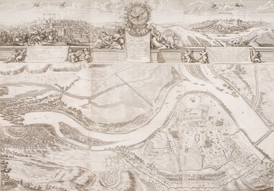 Fästningen och staden Belgrad av Johann Baptist Gumpp