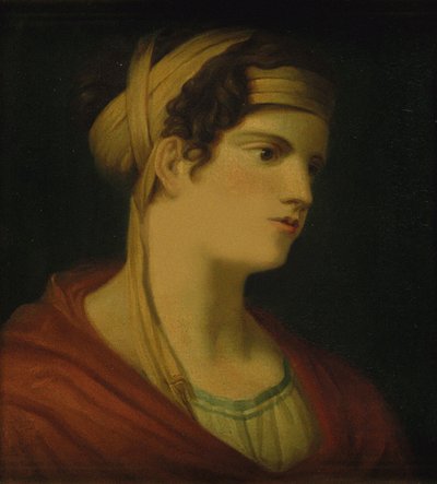 Grevinnan Therese Brunsvik 1775-1861. av Johann Baptist I, Lampi