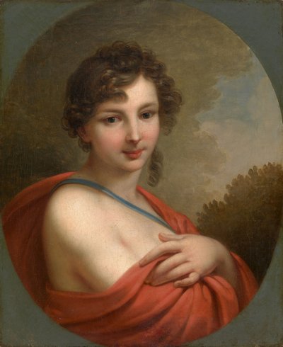 Porträtt av Yelena Naryshkina 17851855, 1800 av Johann Baptist von Lampi the Elder