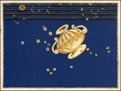 1624 års karta över stjärnbilden Krater av Johann Bayer av Johann Bayer