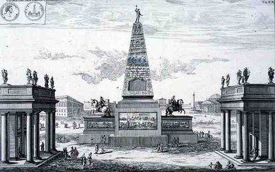 Obelisk tillägnad Marcus Aurelius Antoninus (161-80) och Lucius Aurelius Verus (161-69), Grekland, från 
