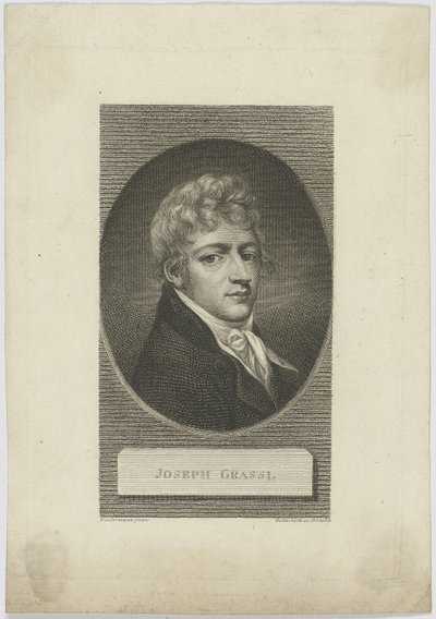 Porträtt av Josef Grassi 1757-1838, 1804. av Johann Christian Benjamin Gottschick