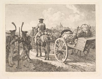 A Russian Mobile Forge, 1815. av Johann Christian Erhard
