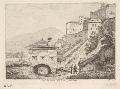 Höghelgen i Salzburg, 1819. av Johann Christian Erhard