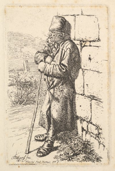 Tobaksrökaren, 1817. av Johann Christian Erhard