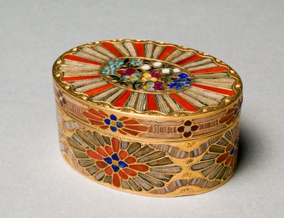 Snusdosa, ca 1780-1790 av Johann Christian Neuber