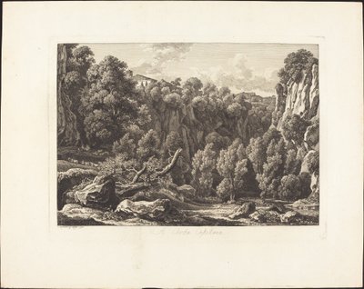 Till Cività Castilian av Johann Christian Reinhart