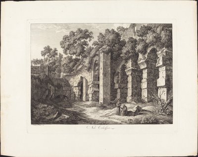 I Colosseum av Johann Christian Reinhart