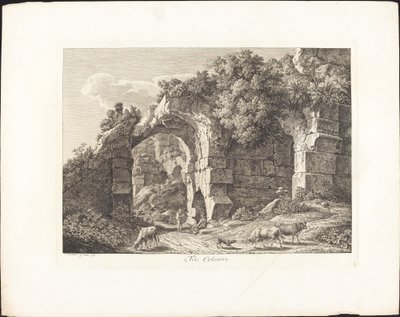 I Colosseum av Johann Christian Reinhart