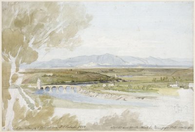 Utsikt från Monte Mario av Johann Christoph Erhard