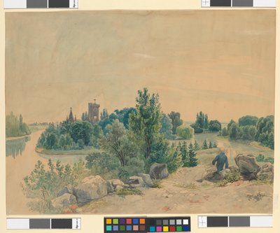 Franzensburg i Laxenburg av Johann Christoph Erhard
