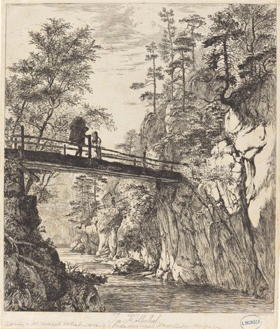 Im Höllenthal (I Höllendalen) av Johann Christoph Erhard