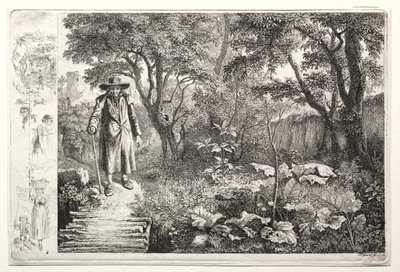 Gubben före stockbron av Johann Christoph Erhard