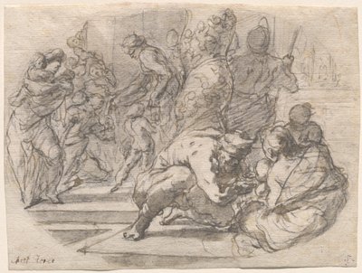 Kejsarinnan Pulcherias generositet av Johann Christoph Storer