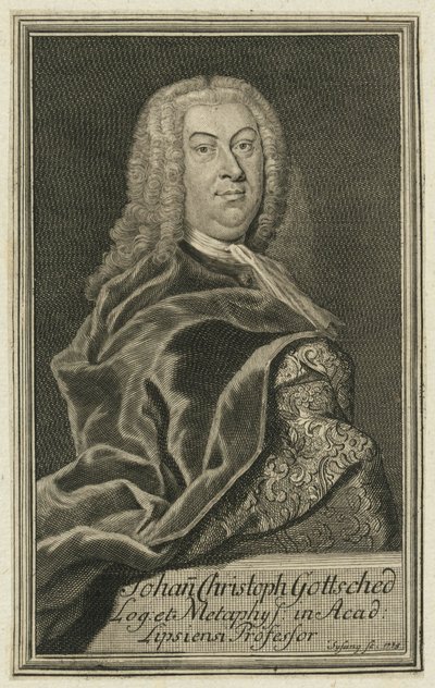 Gottsched av Johann Christoph Sysang