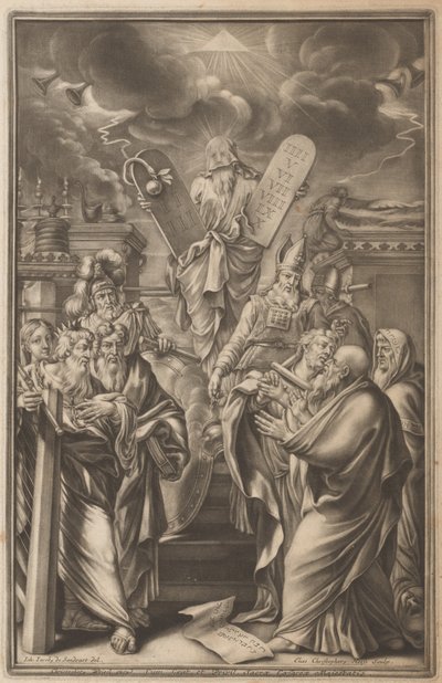 Ectypa Bible (bildbibel) av Johann Christoph Weigel