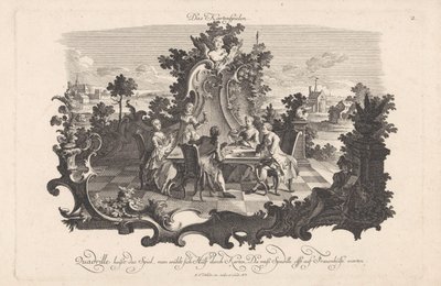 kortspel The Karten Games (titel på objekt) Social underhållning (serietitel) av Johann Esaias Nilson