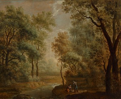 träd landskap av Johann Evangelist Dorfmeister