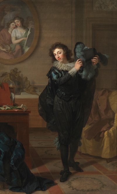 Herr Chatelain (?) i dräkt av Johann Friedrich August Tischbein