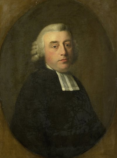 Porträtt av Antonius Kuyper, präst i Amsterdam av Johann Friedrich August Tischbein