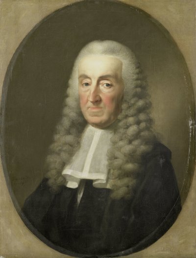 Porträtt av Jan van de Poll, borgmästare i Amsterdam av Johann Friedrich August Tischbein
