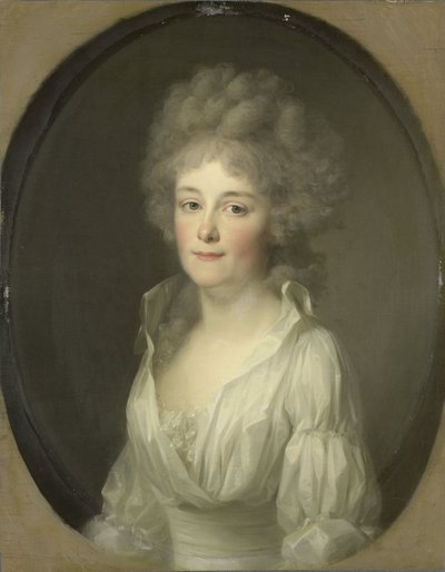 Porträtt av Johanna Ferdinanda van Collen av Johann Friedrich August Tischbein