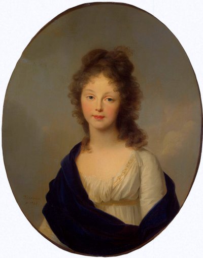 Porträtt av drottning Louise av Preussen