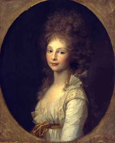 Prinsessan Friederike av Preussen av Johann Friedrich August Tischbein