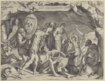 Vulcans smedja av Johann Friedrich Greuter