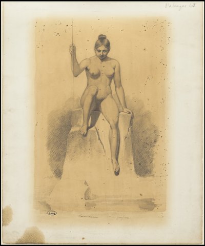 En samling av Waldecks originalkonstverk från Mesoamerika, ruta 1 av 22 av Johann Friedrich Maximilian von Waldeck