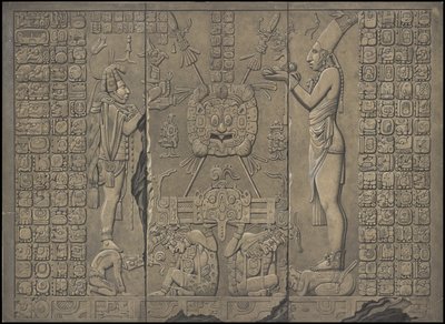 En samling av Waldecks ursprungliga konstverk från Mesoamerika, Box 20 av 22 av Johann Friedrich Maximilian von Waldeck