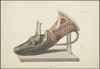 En samling av Waldecks originalkonstverk från Mesoamerika, ruta 4 av 22 av Johann Friedrich Maximilian von Waldeck