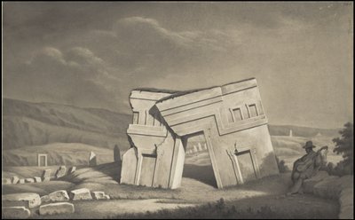 En samling av Waldecks originalkonstverk från Mesoamerika, ruta 6 av 22 av Johann Friedrich Maximilian von Waldeck