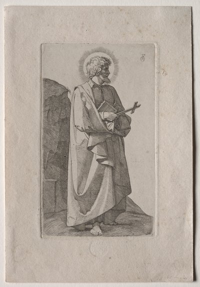 lö. Philip Neri av Johann Friedrich Overbeck