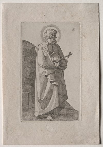 lö. Philip Neri, 1826. av Johann Friedrich Overbeck
