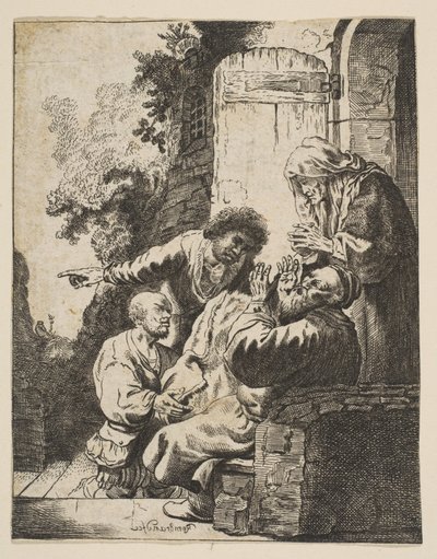 Josephs kappa som kom till Jacob, ca. 1633. av Johann Georg Hertel
