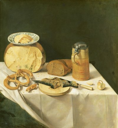 Frukost stilleben av Johann Georg Hinz