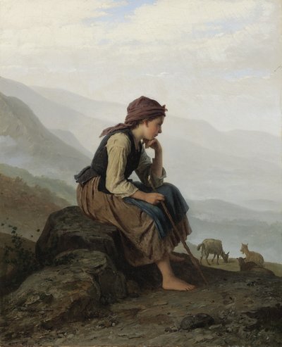 Den lilla getskötaren av Johann Georg Meyer