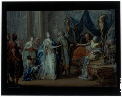 Antiochus och Stratonike av Johann Georg Platzer